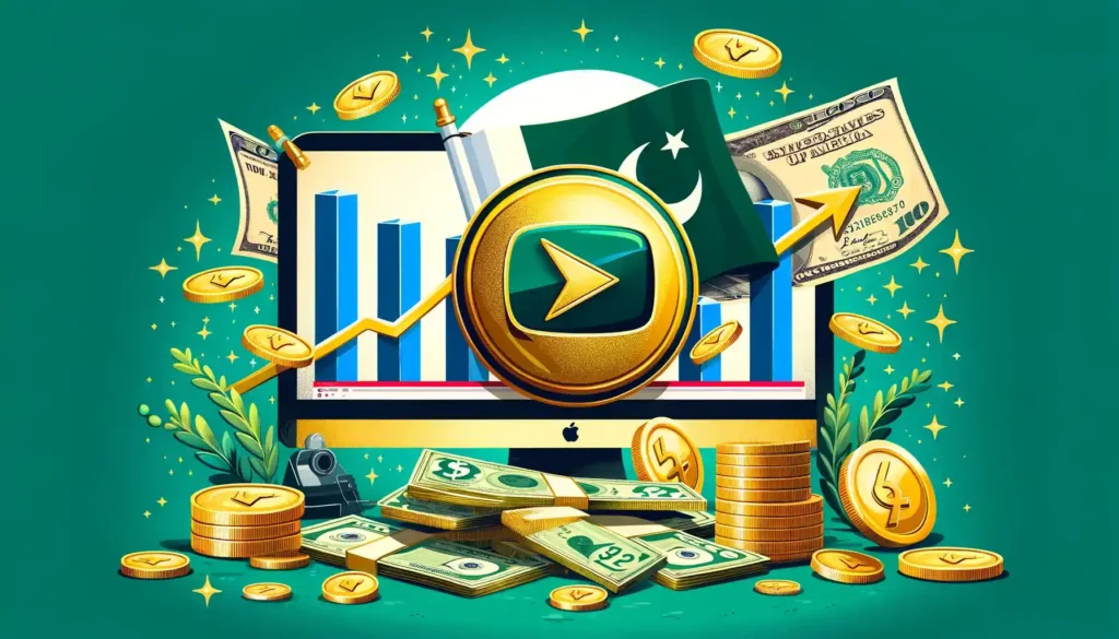 YouTube Earning Per View in Pakistan