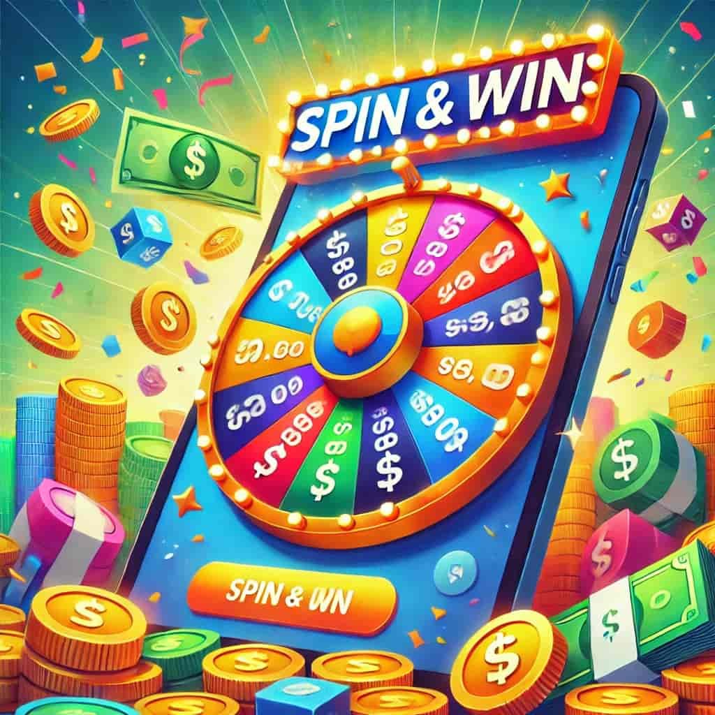 Spin Wheel and Earn Money